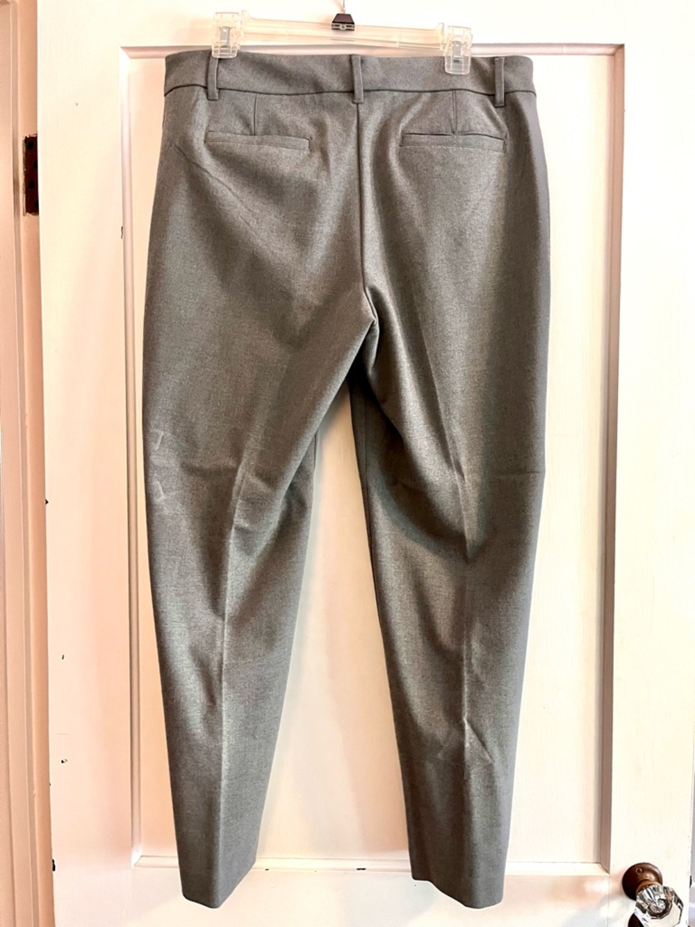 Talbots Petite Curvy Gray Dress Pants for Work or Play - Picture 2 of 6